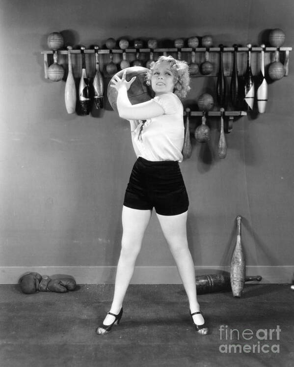 -weight & Exercise- Poster featuring the photograph Silent Still: Exercise #12 by Granger