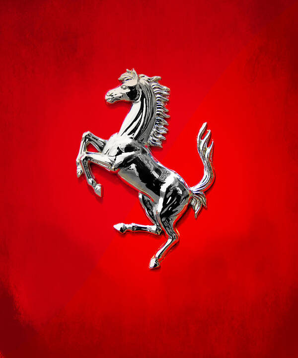 Ferrari Poster featuring the photograph Ferrari by Mark Rogan