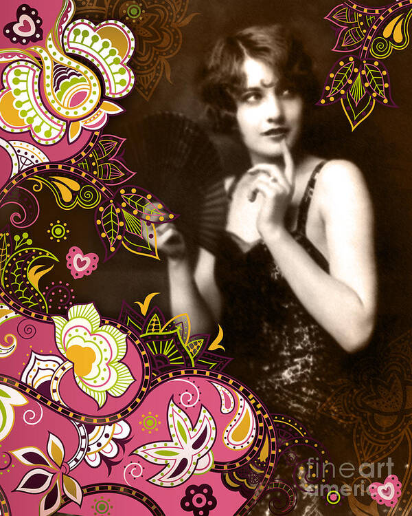 Nostalgic Seduction Poster featuring the photograph Nostalgic Seduction Goddess #78 by Chris Andruskiewicz