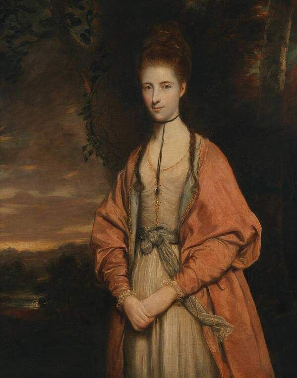 18th Century Art Poster featuring the painting Anne Seymour Damer by Joshua Reynolds