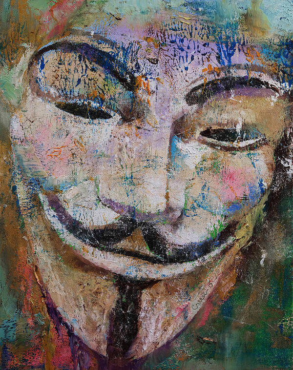 Art Poster featuring the painting Anonymous by Michael Creese