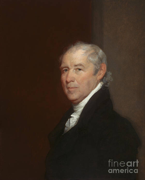  Poster featuring the painting Benjamin Tappan by Gilbert Stuart