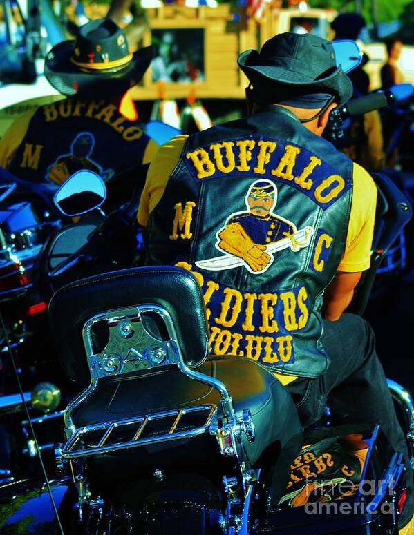 Buffalo Soldiers Honolulu Poster featuring the photograph Buffalo Soldiers Honolulu by Craig Wood