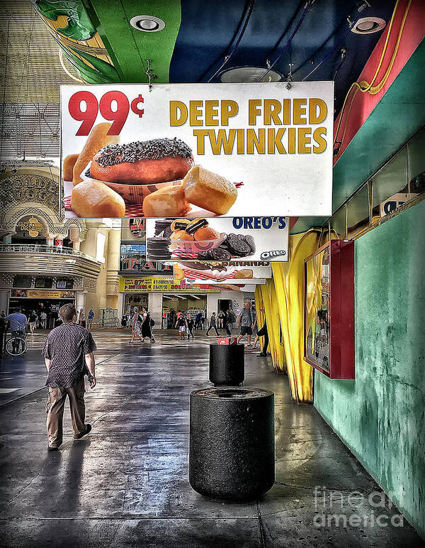 Deep Poster featuring the photograph Deep Fried Twinkies by Walt Foegelle