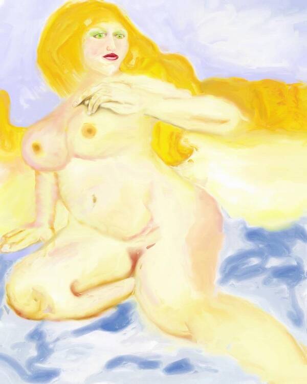 Goddess Poster featuring the painting Every Woman is a Goddess by Shelley Bain