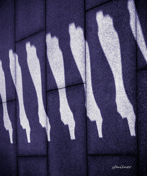 Shadows Poster featuring the photograph Horizontal Shadows by Steven Milner