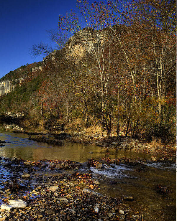 Kyles Landing Poster featuring the photograph Kyles Landing at Buffalo National River Upstream by Michael Dougherty