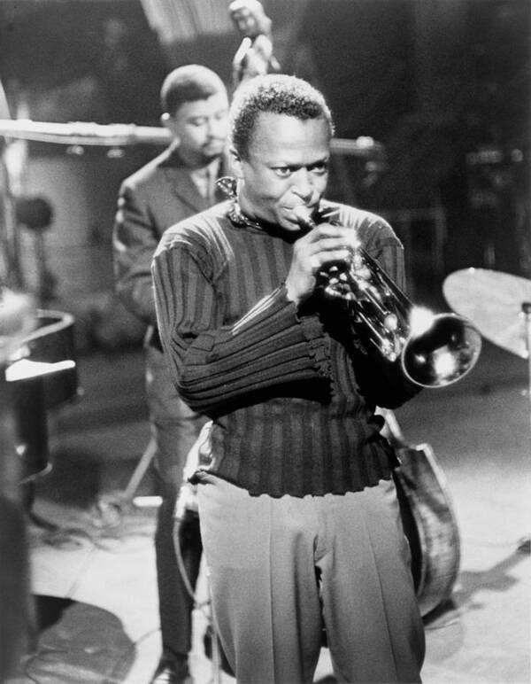 History Poster featuring the photograph Miles Davis, In A Publicity Still by Everett