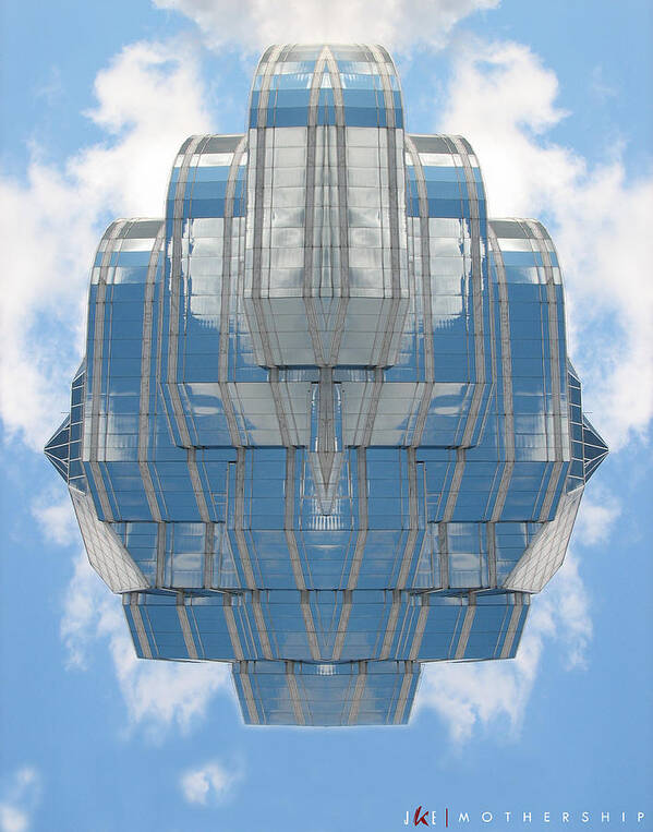 Sky Poster featuring the photograph Mothership by Jonathan Ellis Keys