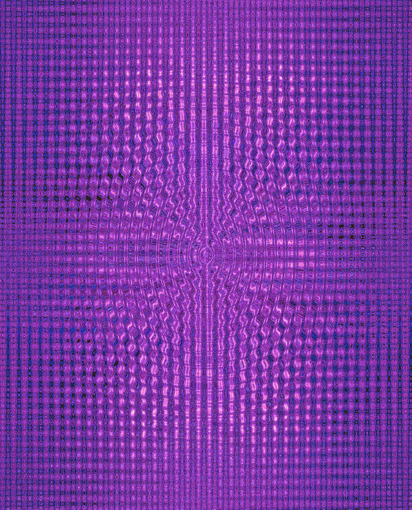 Moveonart! Digital Gallery Poster featuring the digital art MoveOnArt Intentionally Intelligently Impressed Violet Therapy One by MovesOnArt Jacob