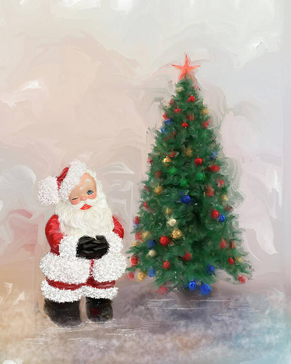 Santa Clause Poster featuring the photograph Santa Clause by Mary Timman