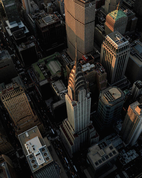 Nyc Cityscape Prints Poster featuring the photograph Structure by Anthony Fields