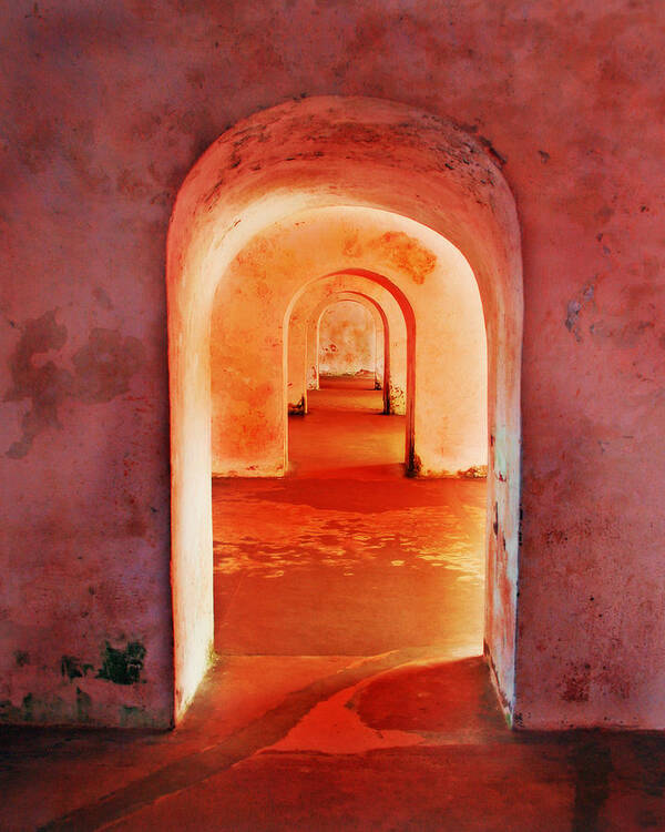 Arch Poster featuring the photograph The Arches by Perry Webster