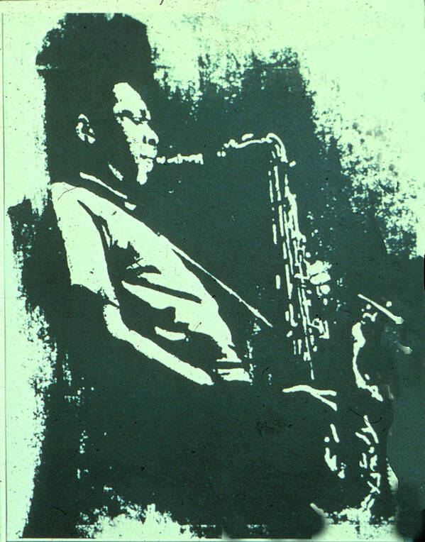 Jazz Poster featuring the mixed media The Session by Neal Smith-Willow