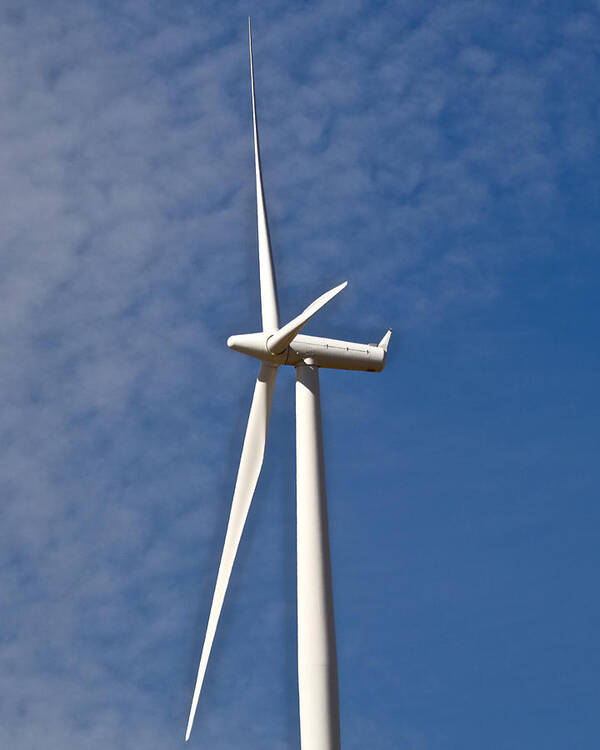 Wind Turbine Poster featuring the photograph Wind Power 3 by Todd Kreuter