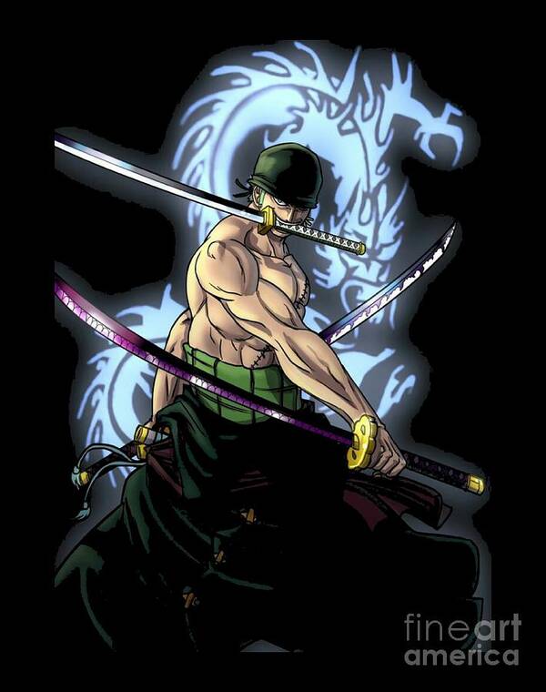 Zoro Santoryu - One Piece Poster
