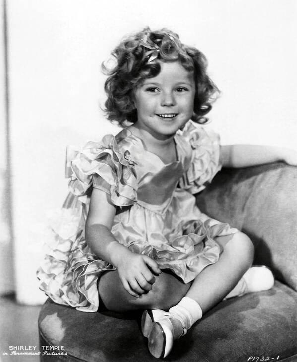 Prodigy Child Poster featuring the photograph Shirley Temple . #1 by Album
