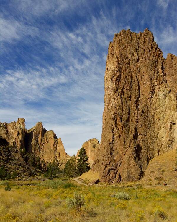 Smith Poster featuring the photograph Smith Rock Landscape #1 by Todd Kreuter