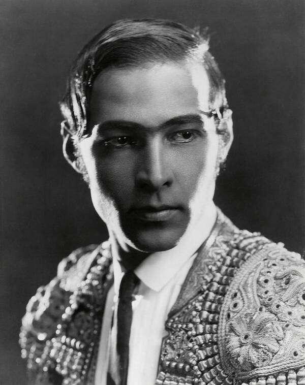 Rudolph Valentino Poster featuring the photograph RUDOLPH VALENTINO in BLOOD AND SAND -1922-. #2 by Album