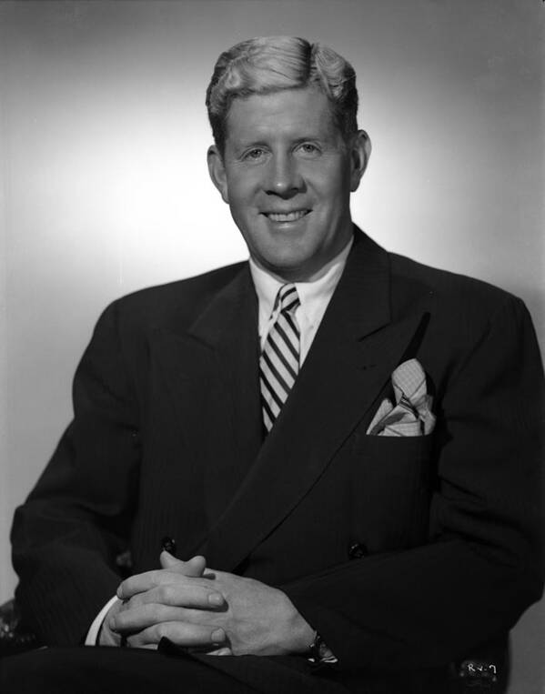 Rudy Valleeleading Men Poster featuring the photograph Rudy Vallee #3 by Movie Star News