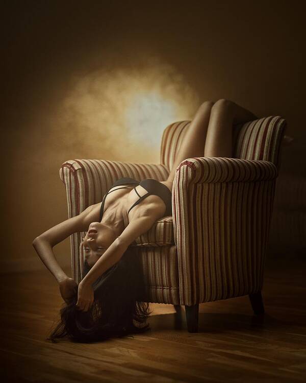 Boudoir Poster featuring the photograph After Midnight by Franky De Meyer