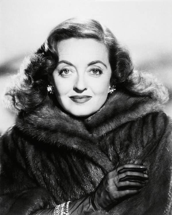 Bette Davis Poster featuring the photograph BETTE DAVIS in ALL ABOUT EVE -1950-. by Album
