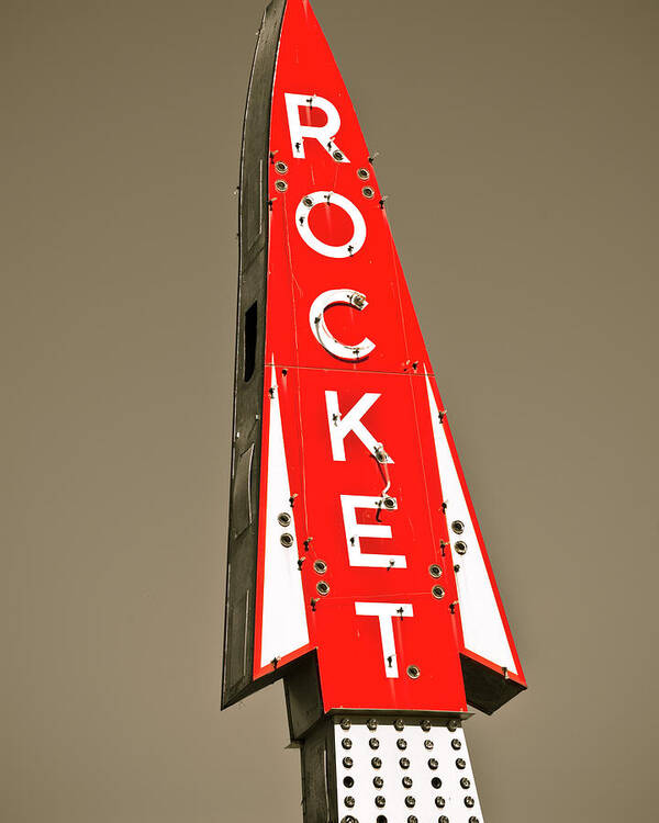 Photography Poster featuring the photograph Cafe Rock IIi by Sonja Quintero