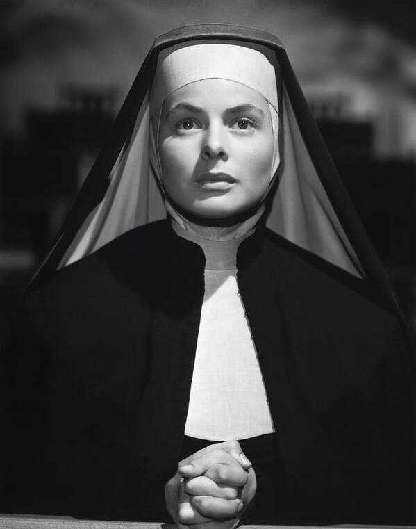 Ingrid Bergman Poster featuring the photograph INGRID BERGMAN in THE BELLS OF ST MARY'S -1945-. by Album