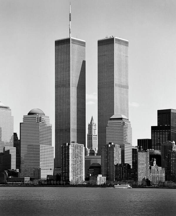 World Trade Towers Poster featuring the photograph Jersey 4 by Chris Bliss