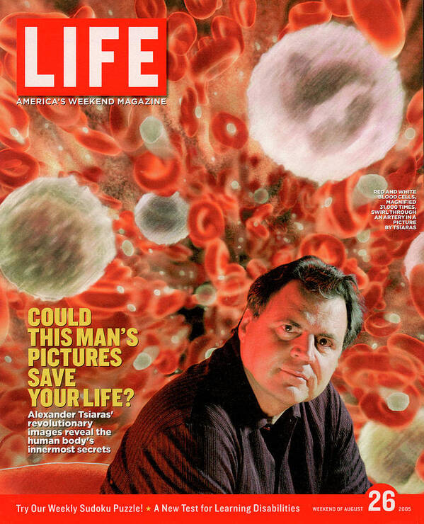 Alexander Tsiaras Poster featuring the photograph LIFE Cover: August 26, 2005 by Joseph Astor