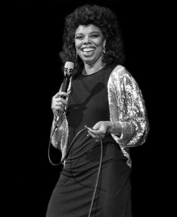 Singer Poster featuring the photograph Millie Jackson Live In Concert by Raymond Boyd