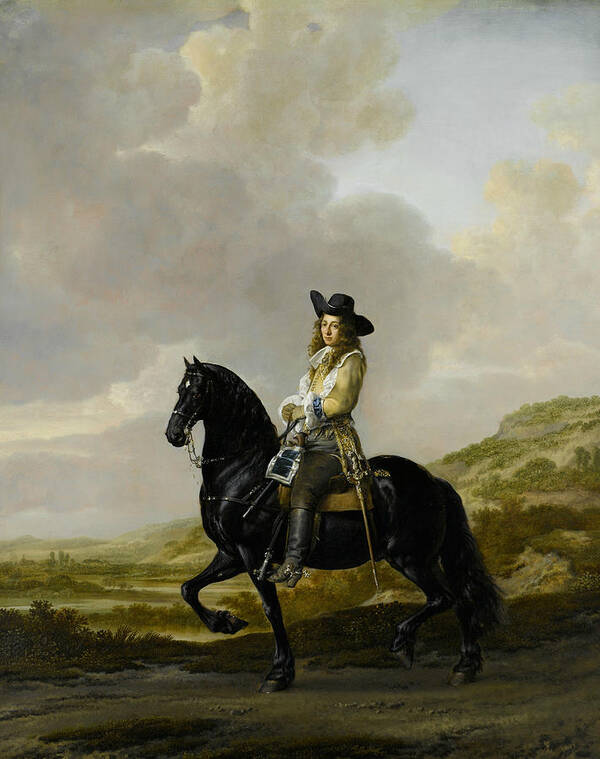 17th Century Art Poster featuring the painting Pieter Schout on Horseback by Thomas de Keyser
