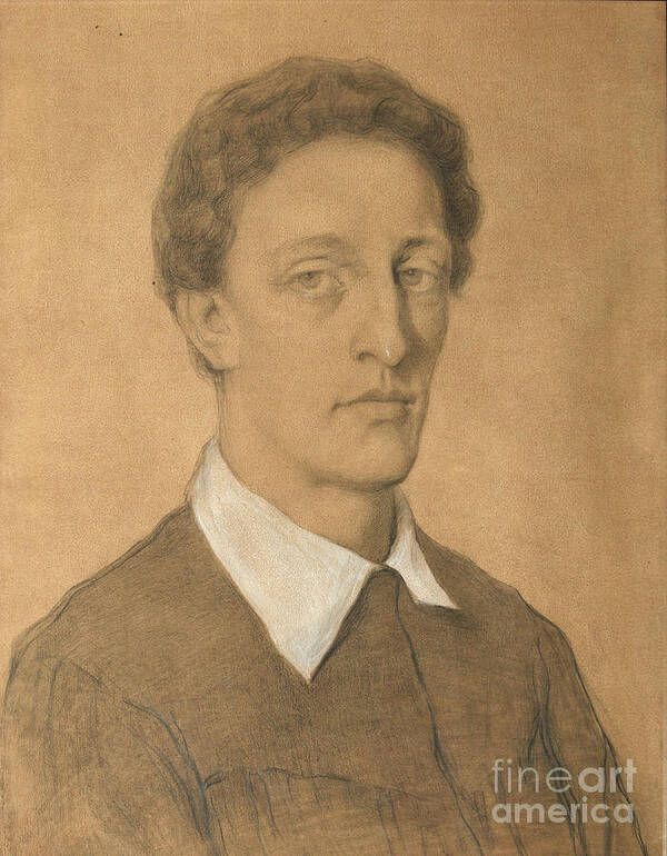 Painted Image Poster featuring the drawing Portrait Of The Poet Alexander Blok by Heritage Images