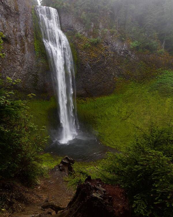 Waterfall Poster featuring the photograph Salt Creek Falls by Todd Kreuter