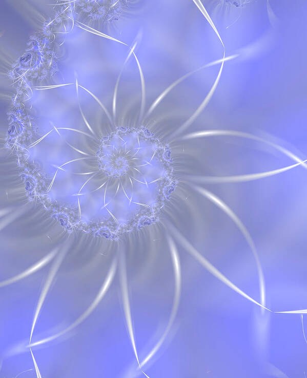 Fractal Poster featuring the digital art Starlight by Fractalicious