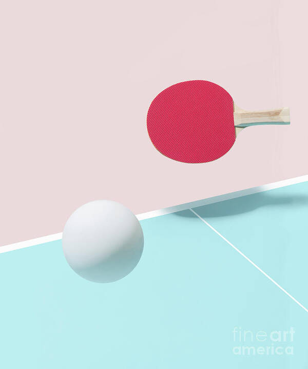 Ping Pong Table Poster