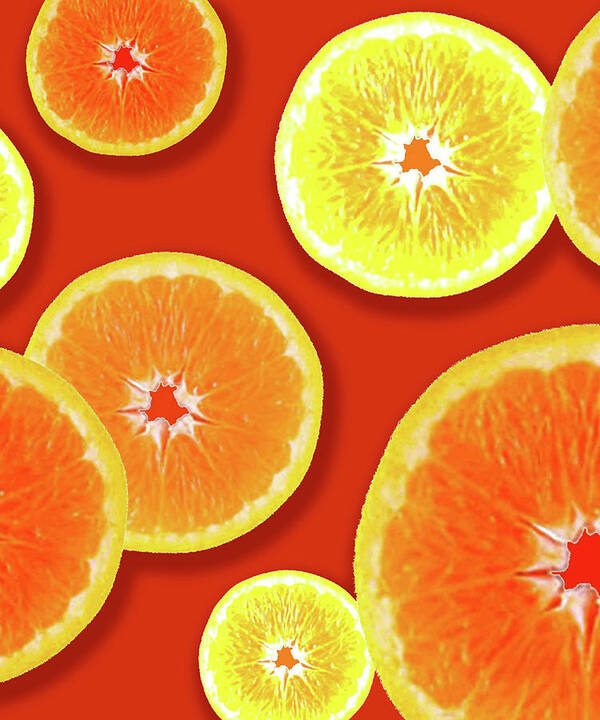 Fruit Poster featuring the photograph Tangerine Tango by Tara Hutton