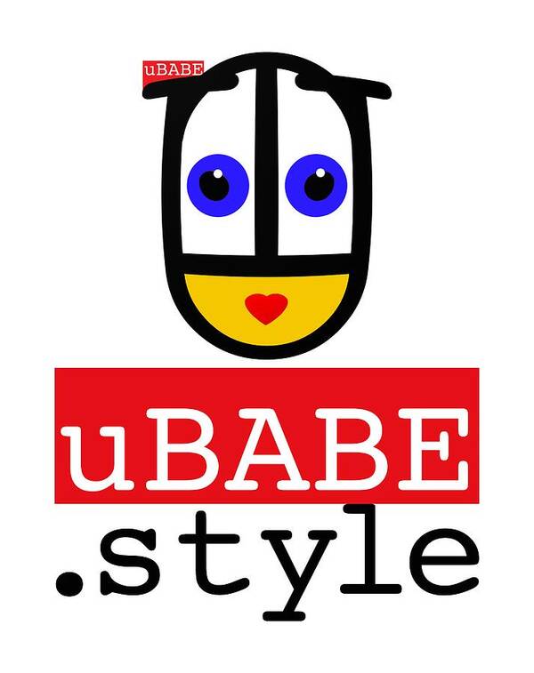 Ubabe Style T-shirt Poster featuring the digital art Ubabe T Shirt by Ubabe Style