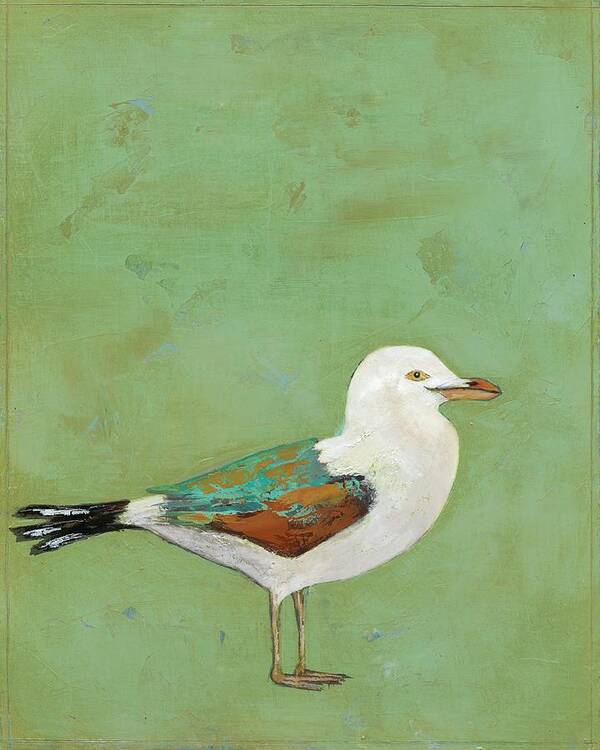 Coastal & Tropical Poster featuring the painting Vibrant Shorebird II by Mehmet Altug
