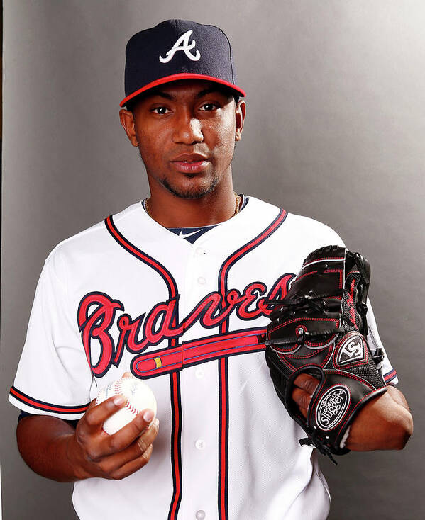 Media Day Poster featuring the photograph Julio Teheran #1 by Elsa