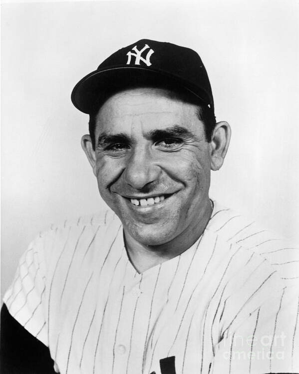 People Poster featuring the photograph Yogi Berra by National Baseball Hall Of Fame Library
