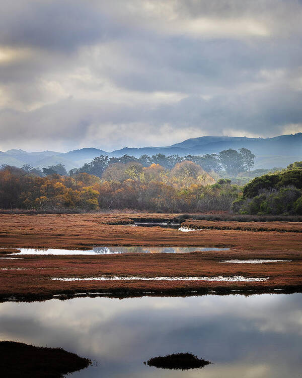  Poster featuring the photograph Morro Bay Estuary #10 by Lars Mikkelsen