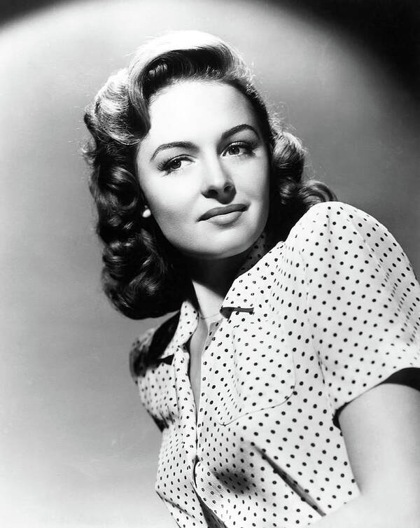 Donna Reed Poster featuring the photograph 1950s. DONNA REED. by Album