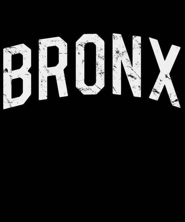 Funny Poster featuring the digital art Bronx by Flippin Sweet Gear