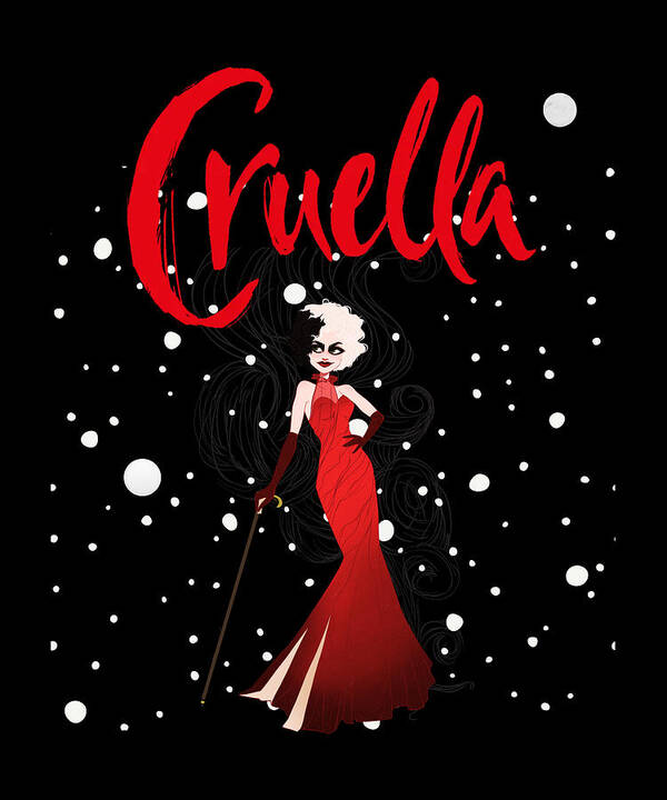 Cruella De Vil - Classic Cartoon Villain | Poster