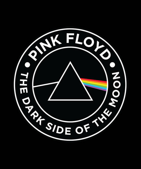 Darkside Of The Moon Pink Floyd Logo Poster by Notorious Artist - Fine Art  America