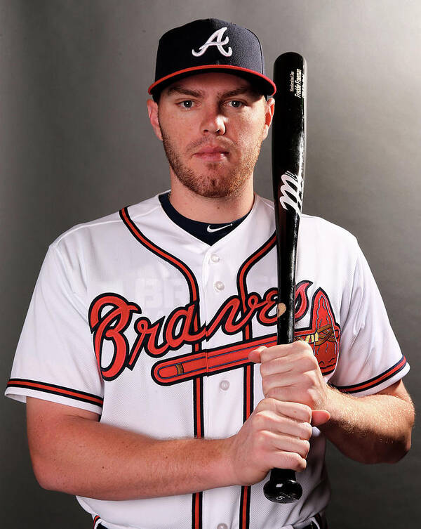 Media Day Poster featuring the photograph Freddie Freeman by Elsa