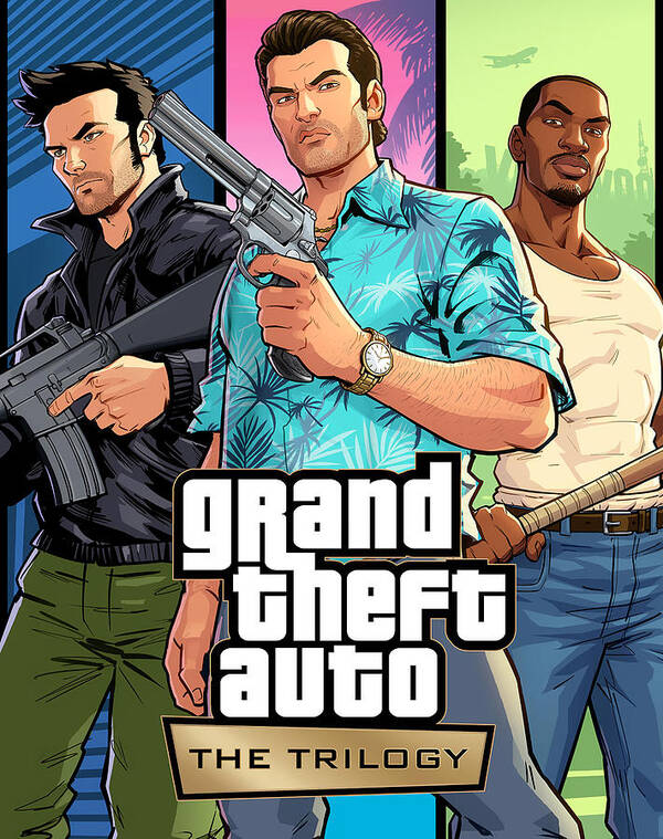Grand Theft Auto The Trilogy GTA V GTA 5 Gangster Poster by Katelyn Smith -  Pixels
