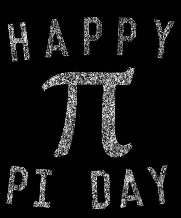 Funny Poster featuring the digital art Happy Pi Day by Flippin Sweet Gear