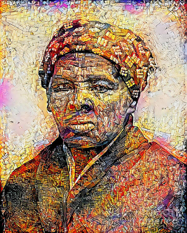 Wingsdomain Poster featuring the photograph Harriet Tubman Underground Railroad 20200918 by Wingsdomain Art and Photography